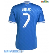 Camisa de time de futebol Real Madrid Vinicius Junior #7 Replicas 3º Equipamento 2025-26 Manga Curta